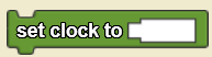 Set clock to
