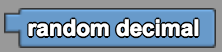 The Random Decimal Block