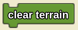 The clear terrain block