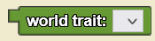 World trait