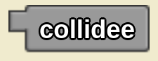 The collidee block