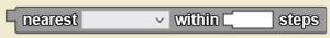 Nearest within steps