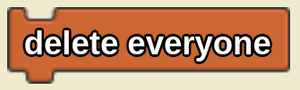 The Delete Everyone Block