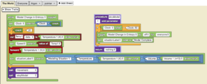 Label example code
