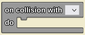 The on collision with do block