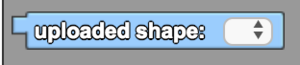 The Uploaded Shape Block
