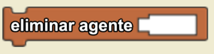 el bloque del agente de eliminación