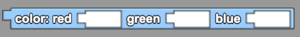 The Color RGB Block