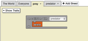 Delete example code